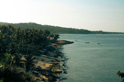 Beach in the Philippines.